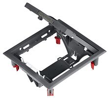 Лючок регулируемый Schneider Electric Ultra 2х2 мод. IP20 серый картинка